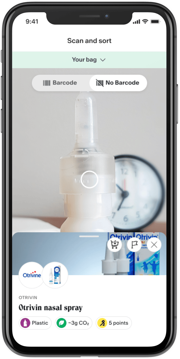 barcodeless with product info
